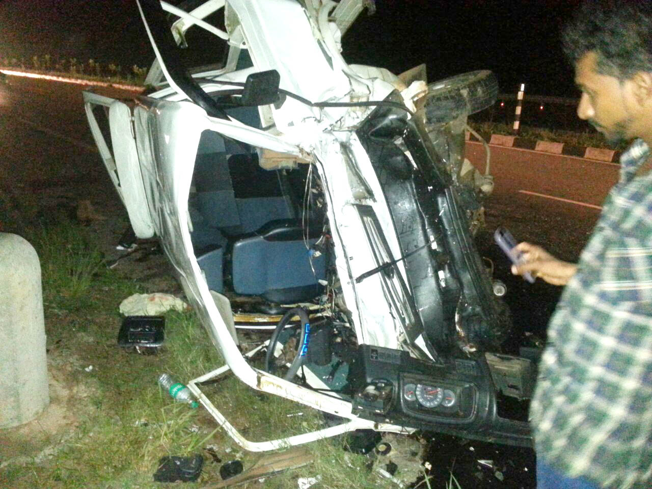 ಮುಲ್ಕಿ: ಕಾರುಗಳ ಮುಖಾಮುಖಿ ಢಿಕ್ಕಿ: ಆರು ಮಂದಿಗೆ ಗಾಯ